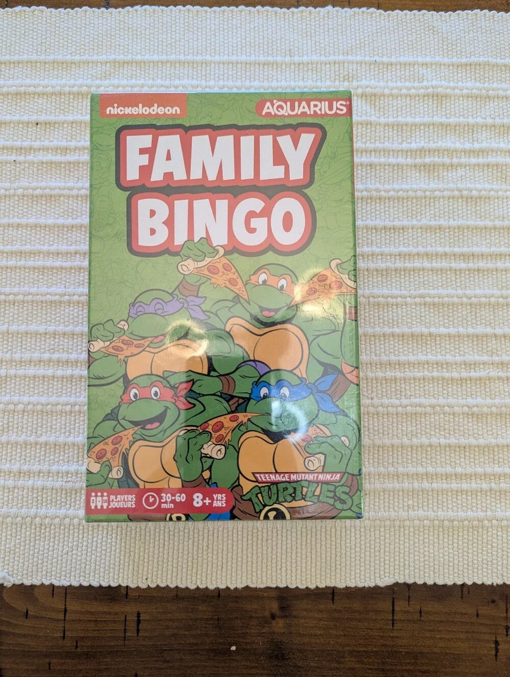 Nickelodeon Teenage Mutant Ninja Turtles Family Bingo - Green